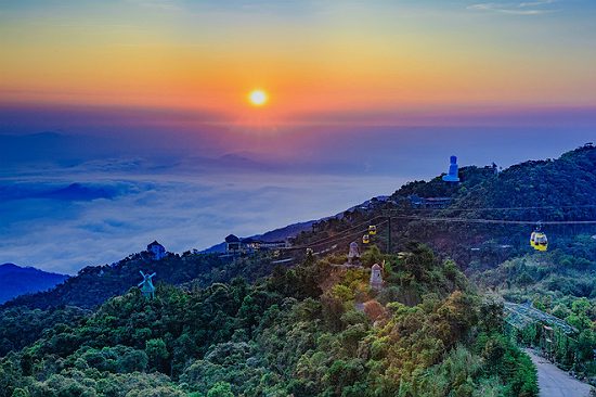 4 mùa trong một ngày Bà Nà Hills